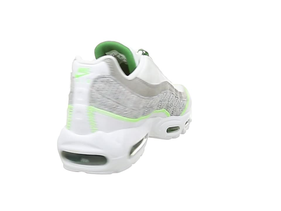 靴 AIRMAX 95White Classic Green Amazon.com | NIKE Men's Running Shoe, White Classic Green